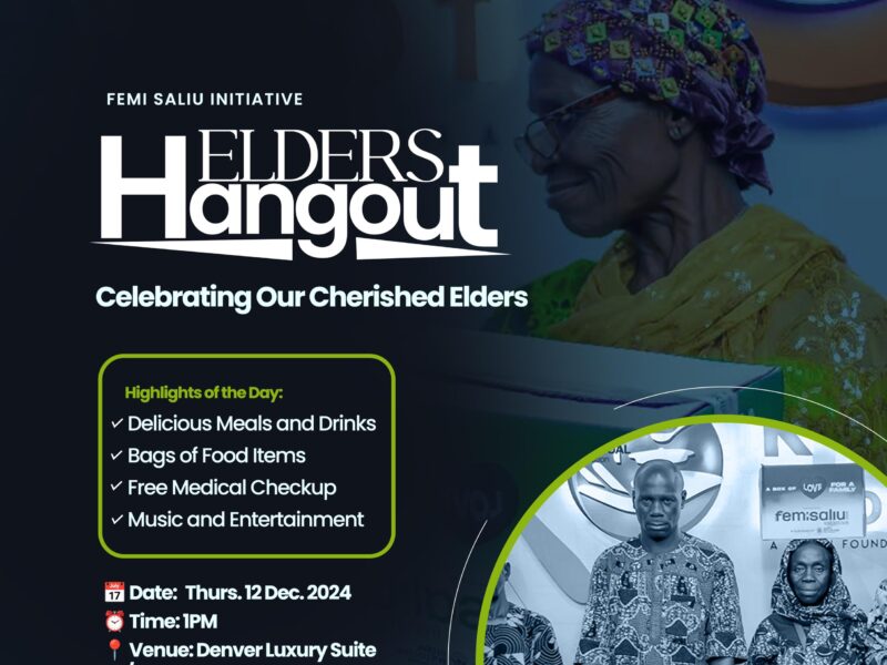 Elders’ Hangout & Wellness Support Program