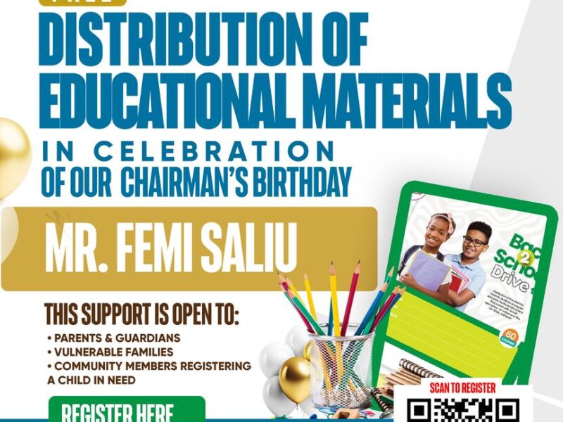 Birthday Education Support Distribution
