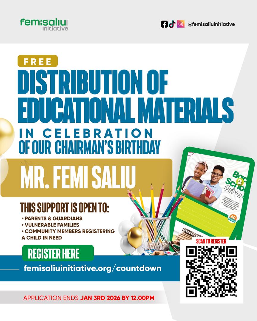 Birthday Education Support Distribution